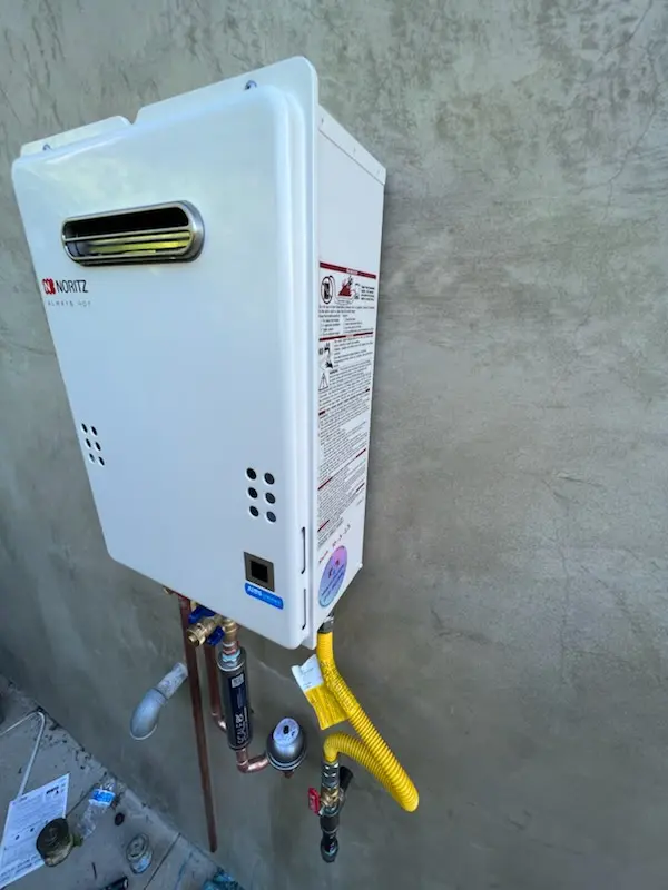 Tankless water heater installation for Corinne homes